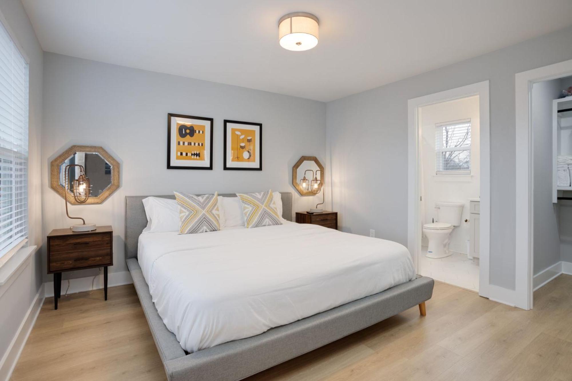 Modern Townhome, 10Min To Downtown! 8Min To Grand Ole Opry! Sleeps 8! Nashville Eksteriør bilde